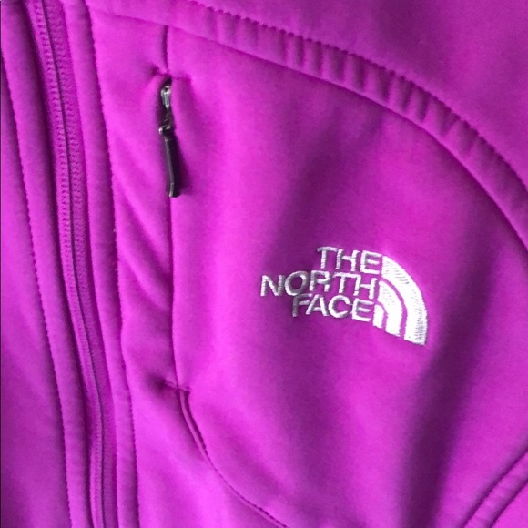 North Face jacket coat Fuchsia Like New - Picture 2 of 6